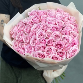 Букет из 55 роз Аваланж (60 см) в Ступино