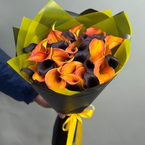 Букет "Карамель" из 29 калл в Ступино