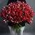 Букет из 51 кустовой рубиновой розы (50 см) в Ступино Букет из 51 кустовой рубиновой розы (50 см) в Ступино