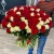 Букет 151 роза красный и белый микс (60 см) в Ступино Букет 151 роза красный и белый микс (60 см) в Ступино