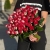 Букет из 51 рубиновой розы (50 см) в Ступино Букет из 51 рубиновой розы (50 см) в Ступино