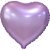Сердце сиреневое фольгированный шар с гелием (45 см) в Ступино Сердце сиреневое фольгированный шар с гелием (45 см) в Ступино