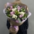 Букет "Парадайз" из кустовых пионовидных роз, альстромерий и хризантем сантини в Ступино Букет "Парадайз" из кустовых пионовидных роз, альстромерий и хризантем сантини в Ступино
