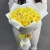 Букет из 25 лимонных пионовидных роз (50 см) в Ступино