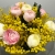 Букет "Маффин" из ранункулюсов и мимозы в Ступино