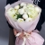 Букет "Белый жемчуг" из гортензий и пионов в Ступино Букет "Белый жемчуг" из гортензий и пионов в Ступино