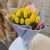 Букет из 15 жёлтых тюльпанов в Ступино Букет из 15 жёлтых тюльпанов в Ступино